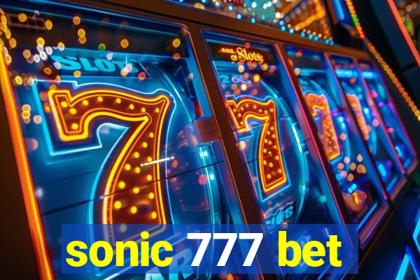 sonic 777 bet